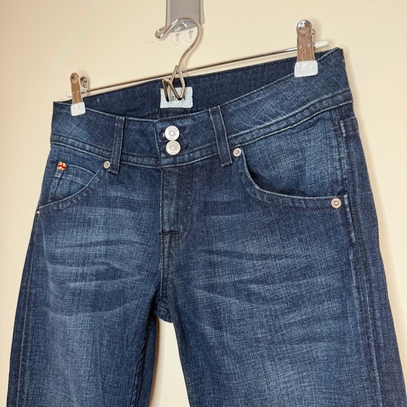 NWT HUDSON JEANS Signature Bootcut Mid Rise Miam Dark Wash Jeans - Picture 3 of 15